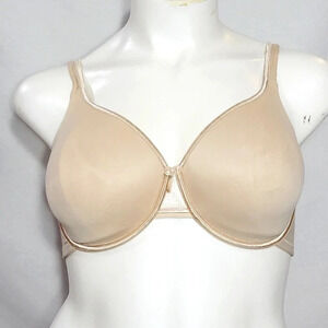 40DD Vanity Fair 75335 Body Caress Underwire Bra‎ Nude NEW WITH TAGS